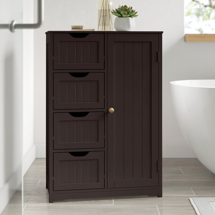 Gracie Oaks Jalieah Freestanding Bathroom & Reviews Wayfair